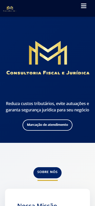 MM Consulting Mobile View